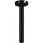 Arm 20cm Ceiling-mounted material: Brass, color: Black surface: Brushed Shower arms Arm 20cm Ceiling-mounted material: Brass, color: Black surface: Brushed Shower arms