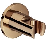 Shower holder Fixed material: Brass, color: Pink Gold surface: Glossy Shower holders Shower holder Fixed material: Brass, color: Pink Gold surface: Glossy Shower holders