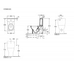Flushing cistern Low level pressure, color: White Close-coupled toilets cisterns Flushing cistern Low level pressure, color: White Close-coupled toilets cisterns