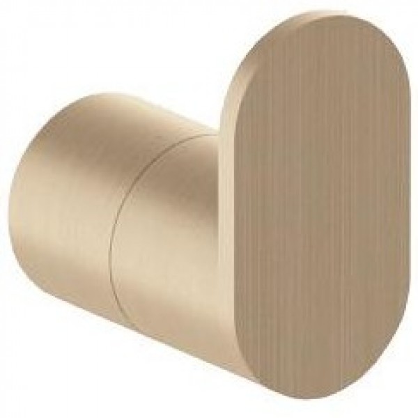 Άγκιστρο από inox μονό Stainless Steel, Brushed Gold, χρώμα: Χρυσό επιφάνεια: Βουρτσισμένη Άγκιστρα