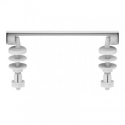 Hinges (connection set toilet-seat) Toilet seat hinges