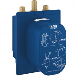 Shower tap Wall-mounted concealed part 2 way