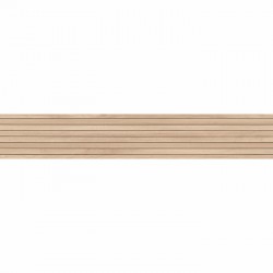 Edging (Listello) 20x120 Italy 1st choice rettificato Canneté, hue: Beige Tile Liners (Listello)-Decore