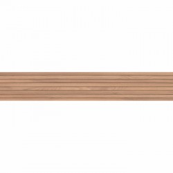 Edging (Listello) 20x120 Italy 1st choice rettificato Canneté, hue: Beige Tile Liners (Listello)-Decore