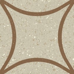 Patchwork tile 20x20 Italy, shape: Square 1st choice surface: Matt Astro, hue: Beige Patchworks