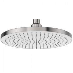 Shower head Wall-mounted / Ceiling-mounted 23x23 material: Brass, style: 1 spray, color: Chrome surface: Brushed Overhead showers