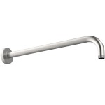 Βραχίονας 40cm Stainless Steel Finish επίτοιχος τύπος από ορείχαλκο, χρώμα: Χρωμέ επιφάνεια: Βουρτσισμένη Βραχίονες κεφαλής ντους Βραχίονας 40cm Stainless Steel Finish επίτοιχος τύπος από ορείχαλκο, χρώμα: Χρωμέ επιφάνεια: Βουρτσισμένη Βραχίονες κεφαλής ντους