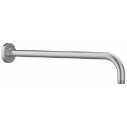 Βραχίονας 40cm Stainless Steel Finish επίτοιχος τύπος από ορείχαλκο, χρώμα: Χρωμέ επιφάνεια: Βουρτσισμένη Βραχίονες κεφαλής ντους