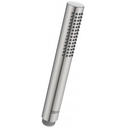 Shower head 1 jet, color: Chrome surface: Brushed Hand showers