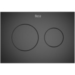 Πλακέτα εντοιχιζόμενου καζανακίου PS3, Titanium Black από ABS διπλής ενέργειας μηχανικά με ντίζα, χρώμα: Μαύρο επιφάνεια: Γυαλιστερή Πλακέτες