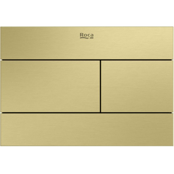 Flush wall plates for concealed cistern Actuation dual flush valve material: ABS, color: Gold surface: Brushed Flush plates Flush wall plates for concealed cistern Actuation dual flush valve material: ABS, color: Gold surface: Brushed Flush plates