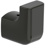 Άγκιστρο από ορείχαλκο μονό Titanium Black, χρώμα: Μαύρο επιφάνεια: Γυαλιστερή Άγκιστρα Άγκιστρο από ορείχαλκο μονό Titanium Black, χρώμα: Μαύρο επιφάνεια: Γυαλιστερή Άγκιστρα
