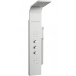Equipped shower column 128,5x22x50, color: Chrome surface: Matt Indoor with hydromassage Equipped shower column 128,5x22x50, color: Chrome surface: Matt Indoor with hydromassage