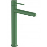 Wash basin tap Deck-mounted for free-standing washbasin material: Brass mixer Without waste, color: Green surface: Glossy Deck-mounted