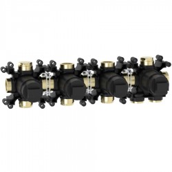 Shower tap Wall-mounted concealed part 3 way Wall-mounted - concealed part