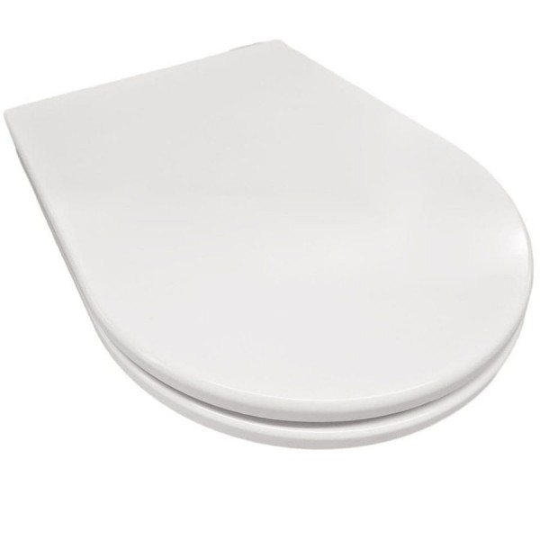 Toilet-seat soft closing, style: Sandwich, color: White Toilet seats & covers Toilet-seat soft closing, style: Sandwich, color: White Toilet seats & covers