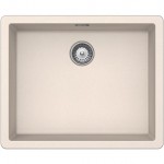 Sink Granite 50x40 free Undermount 1 bowl, color: Beige Granite