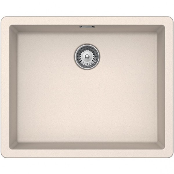 Sink Granite 50x40 free Undermount 1 bowl, color: Beige Granite