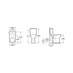 Special needs flush cistern, color: White Accessible cisterns Special needs flush cistern, color: White Accessible cisterns