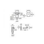 Waste Valve With overflow material: Brass surface: Glossy, color: Chrome Waste overflows