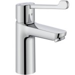 Special needs wash basin mixer S-Size Υ18,7cm, color: Chrome material: Brass Special needs wash basin mixer S-Size Υ18,7cm, color: Chrome material: Brass Accessible wash basin taps