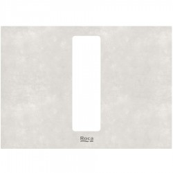 Cover for toilet flush plate material: Ceramic, color: Grey surface: Matt Parts