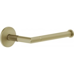 Χαρτοθήκη ανοιχτή από ορείχαλκο Brass Brushed PVD, χρώμα: Χρυσό επιφάνεια: Βουρτσισμένη Χαρτοθήκες