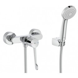 Special needs shower mixer, color: Chrome material: Brass