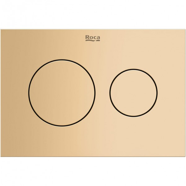Πλακέτα εντοιχιζόμενου καζανακίου PS3 Rose Gold από ABS διπλής ενέργειας μηχανικά με ντίζα, χρώμα: Ροζ Χρυσό επιφάνεια: Γυαλιστερή Πλακέτες