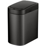 Waste bin material: Brass 7 lt Closed Floor standing, color: Black surface: Matt Dustbins Waste bin material: Brass 7 lt Closed Floor standing, color: Black surface: Matt Dustbins