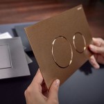 Flush wall plates for concealed cistern dual flush valve material: Inox Mechanical with string, color: Pink Gold surface: Brushed Flush plates Flush wall plates for concealed cistern dual flush valve material: Inox Mechanical with string, color: Pink Gold surface: Brushed Flush plates