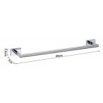 Towel 40cm Fixed material: Brass single, color: Chrome surface: Glossy Towel 40cm Fixed material: Brass single, color: Chrome surface: Glossy Towel rails
