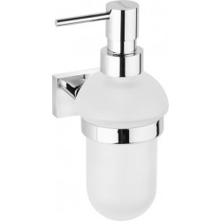 Dispenser material: Brass Wall-mounted, color: Chrome surface: Glossy Soap dispensers