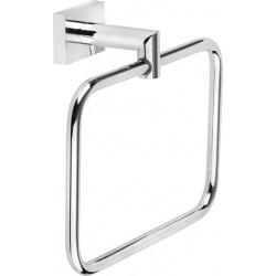 Towel ring closed material: Brass, color: Chrome surface: Glossy