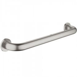 Handle wall 45cm material: Brass, color: Chrome surface: Brushed Bathtub grab-bars