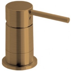 Wash basin tap Switch Deck-mounted material: Brass, color: Bronze surface: Brushed Mixers