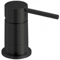 Wash basin tap Switch Deck-mounted material: Brass, color: Black surface: Matt Mixers