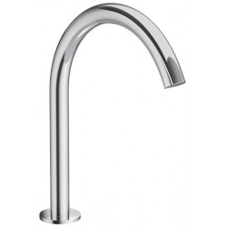 Εκροή (στόμιο) 29cm επικαθήμενος τύπος C-Spout από ορείχαλκο, χρώμα: Χρωμέ επιφάνεια: Γυαλιστερή Στόμια (ρουξούνια)