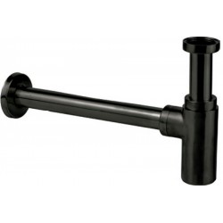 Σιφώνι νιπτήρα Black Brushed από inox επιφάνεια: Βουρτσισμένη, χρώμα: Μαύρο