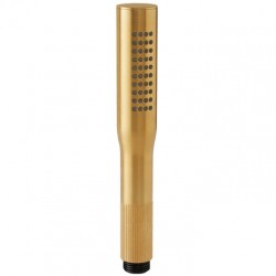 Shower head 1 jet, color: Gold surface: Brushed Hand showers