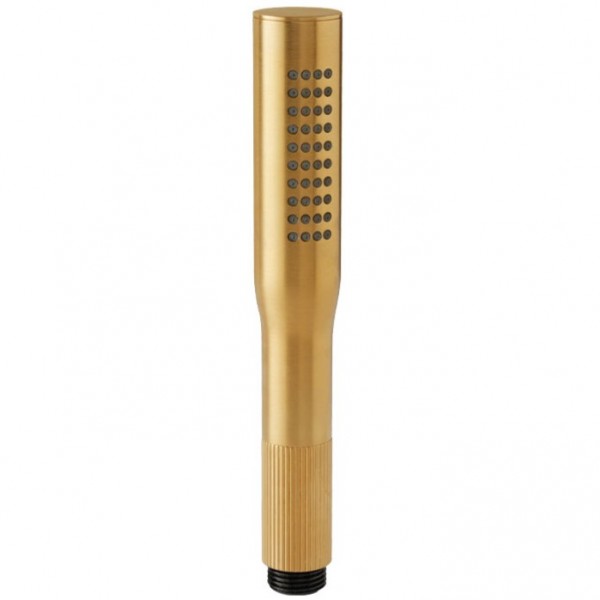 Shower head 1 jet, color: Gold surface: Brushed Hand showers Shower head 1 jet, color: Gold surface: Brushed Hand showers