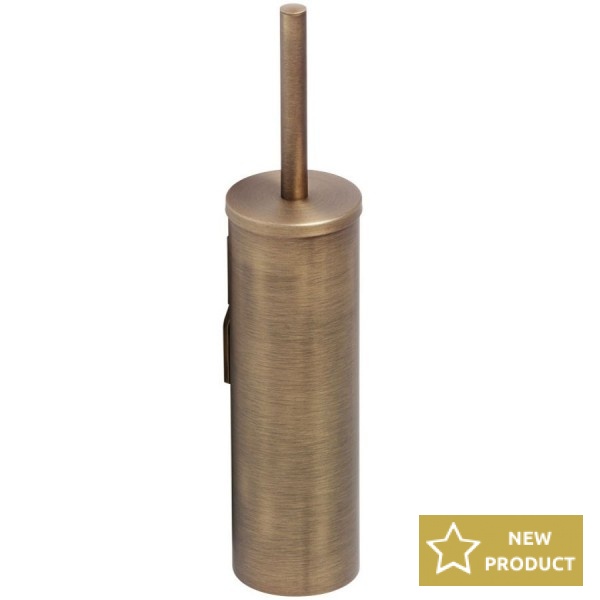 Brush (broom) material: Brass Wall-mounted, color: Bronze surface: Brushed Toilet brush holders Brush (broom) material: Brass Wall-mounted, color: Bronze surface: Brushed Toilet brush holders