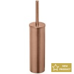 Brush (broom) material: Brass Wall-mounted, color: Pink Gold surface: Brushed Toilet brush holders Brush (broom) material: Brass Wall-mounted, color: Pink Gold surface: Brushed Toilet brush holders