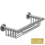 Sponge box material: Inox Double-mounted deep Single AISI 304, color: Chrome surface: Brushed Shower baskets