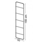Ladder material: Brass, color: Black surface: Matt Ladder material: Brass, color: Black surface: Matt Ladders
