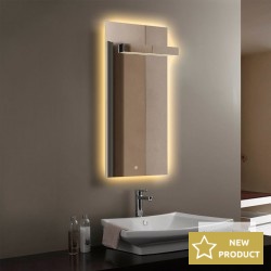 Mirror, shape: Rectangle 50x110 material: Crystal, color: Chrome