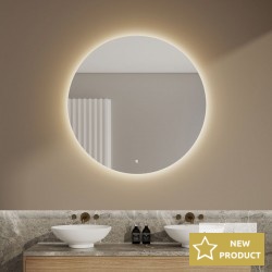 Mirror, shape: Round 50x50 material: Crystal, color: No color Mirrors