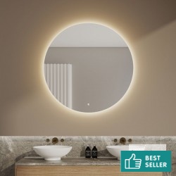 Mirror, shape: Round 50x50 material: Crystal, color: No color Mirrors