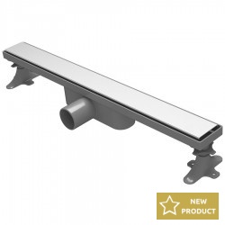 Shower channel AISI304 material: Inox 40x6,5x7,5, color: Chrome Linear shower drains