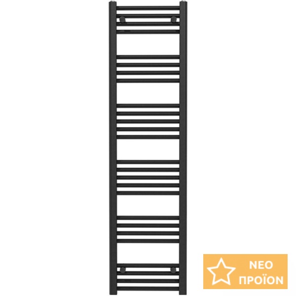 Πετσετοθήκη θερμαινόμενη 40x150 από χάλυβα Black Matt, χρώμα: Μαύρο επιφάνεια: Ματ Πετσετοθήκες θερμαινόμενες Πετσετοθήκη θερμαινόμενη 40x150 από χάλυβα Black Matt, χρώμα: Μαύρο επιφάνεια: Ματ Πετσετοθήκες θερμαινόμενες